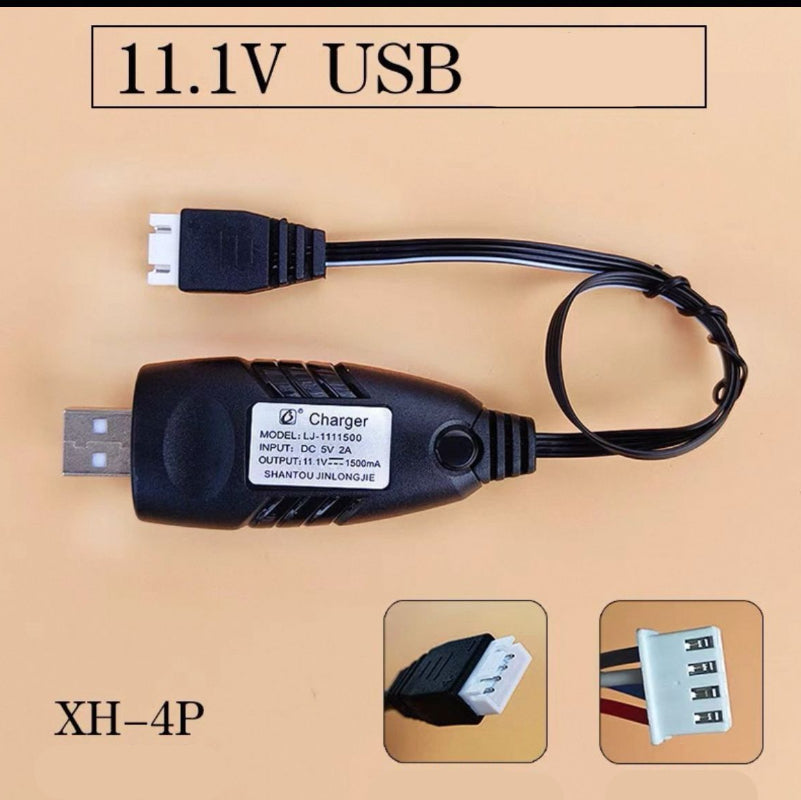 XH-4P Gel Blaster Charger 4 Pin