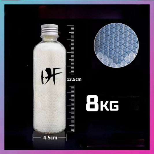 White Gel Balls Compression Resistance 8KG