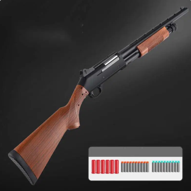 BLG Mossberg 500 Shotgun Shell Ejecting Nerf Gun