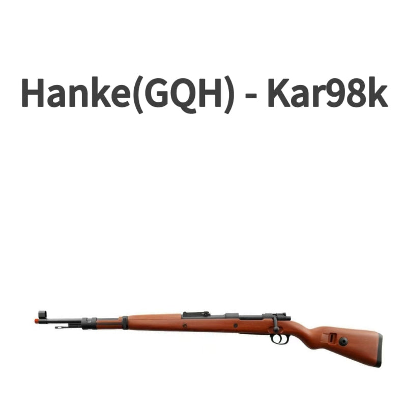 KZ2 ★EXEN MODEL HVE-HS・EFP80・セット Hanke Kar98k Shell Ejecting Toy Sniper Rifle – Realistic Gel