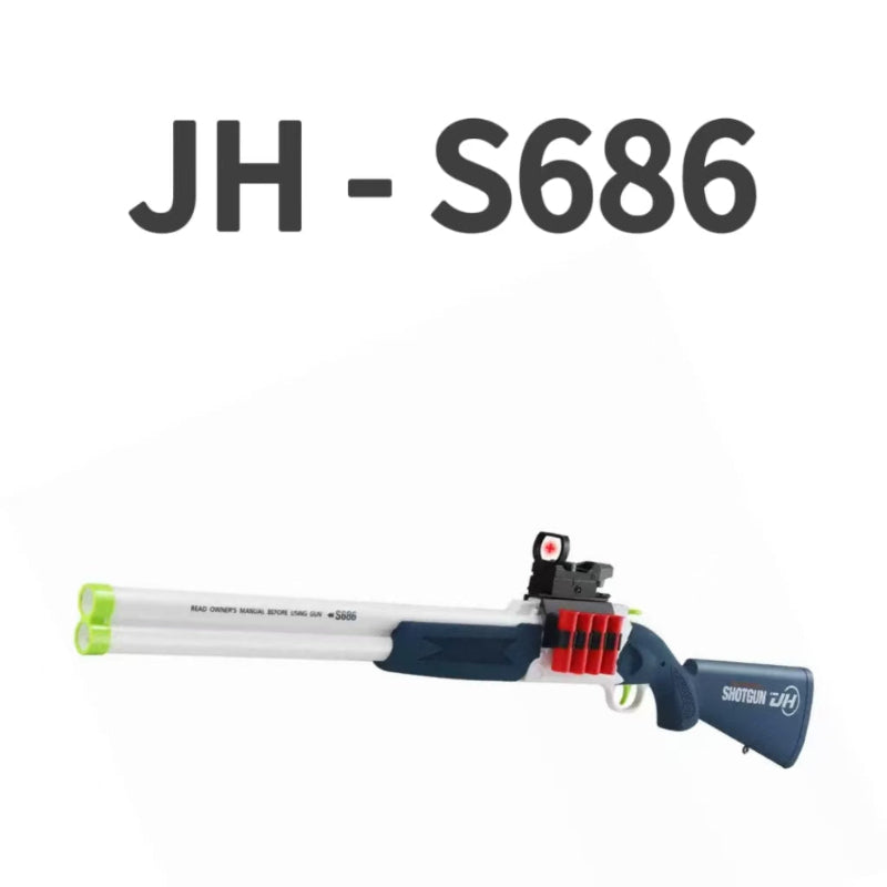 JH S686 Shell Ejecting Nerf Shotgun – Realistic Gel Blaster UK