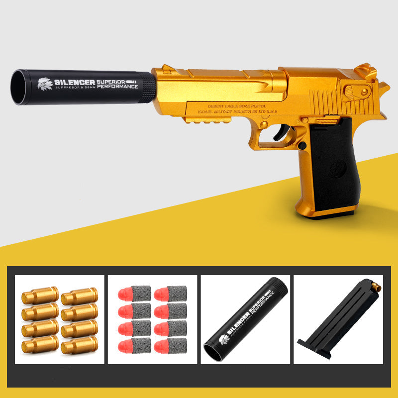 KLH Desert Eagle Gold Nerf Pistol