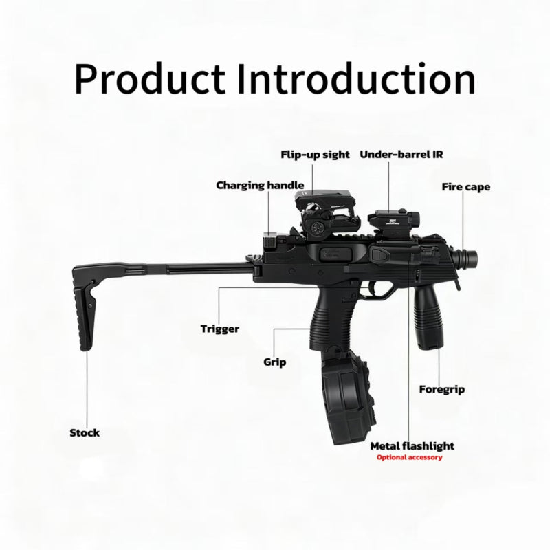 Lehui MP9 SMG Gel Blaster