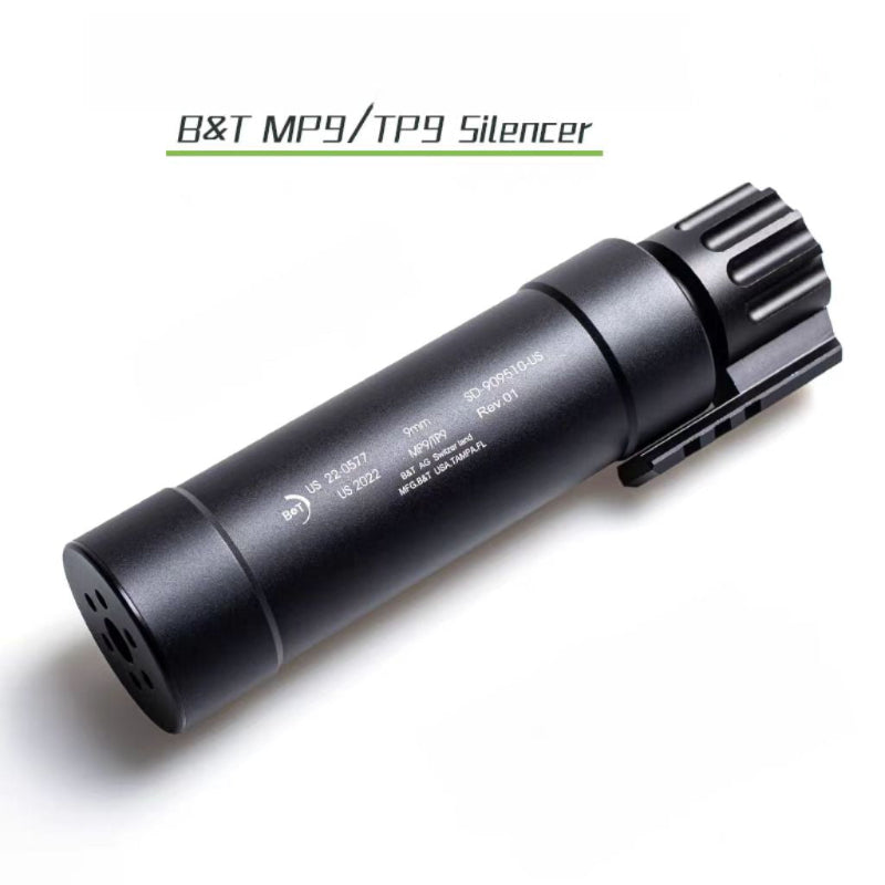 Lehui MP9 Silencer Metal Suppressor CNC