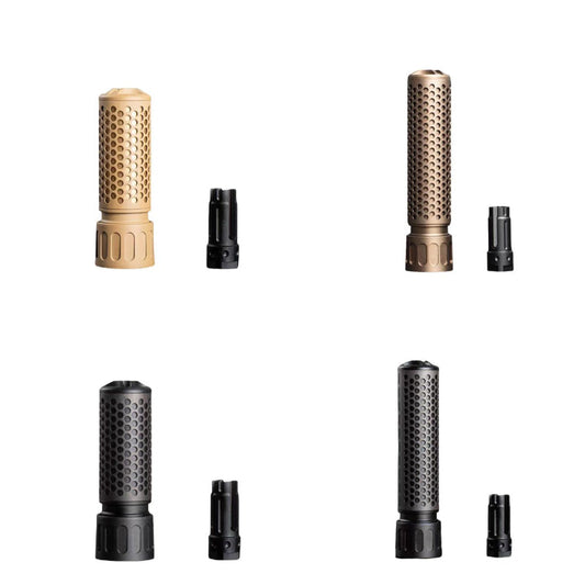 QDC Honeycomb QD Suppressor 14mm CCW