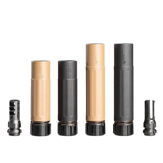 Sandman Quick Release Suppressor Metal Silencer 14mm CCW