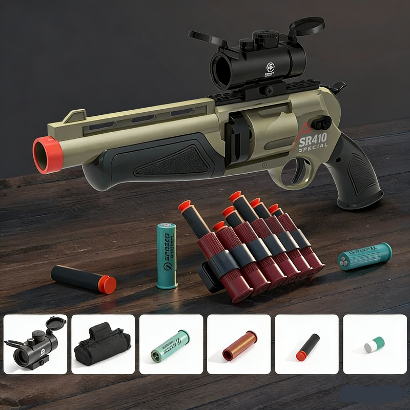 Sunlun Arms SR 410 Revolver Shotgun Nerf Gun