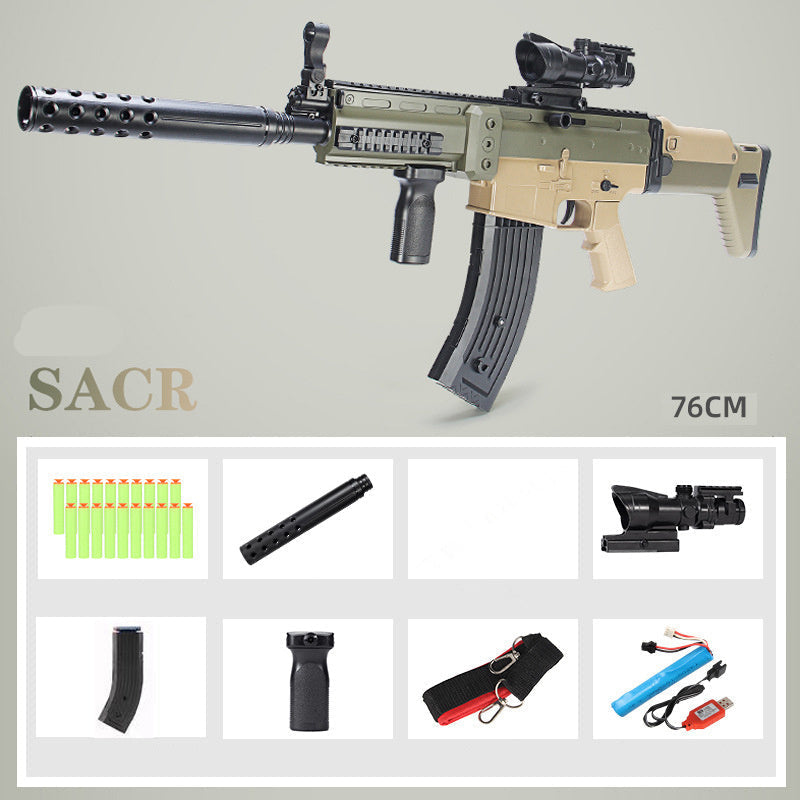 XS SCAR Nerf Rifle Dual Modes Blaster
