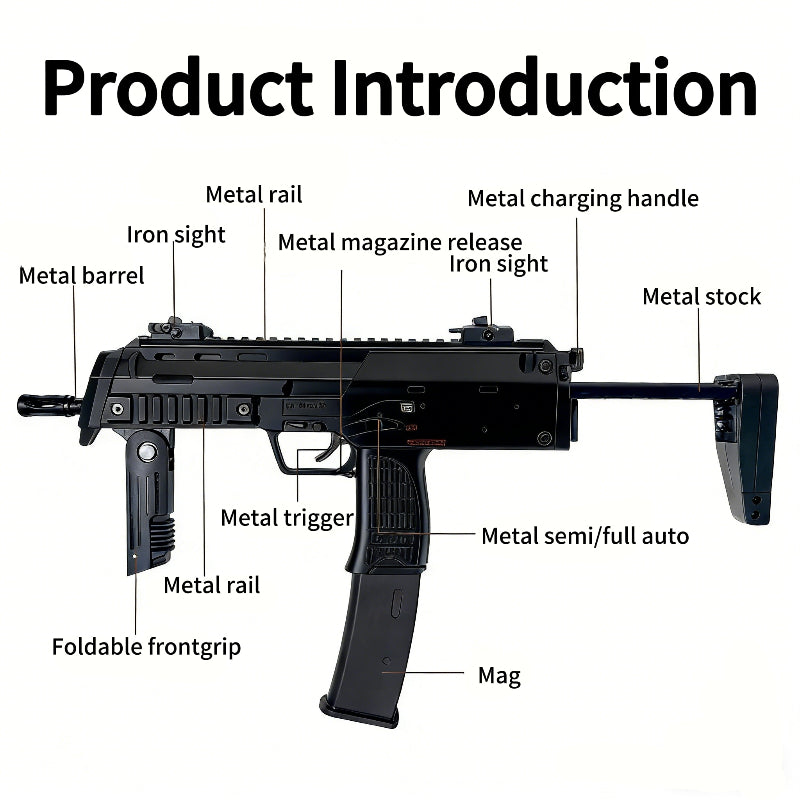 ZB MP7 Electri Gel Blaster