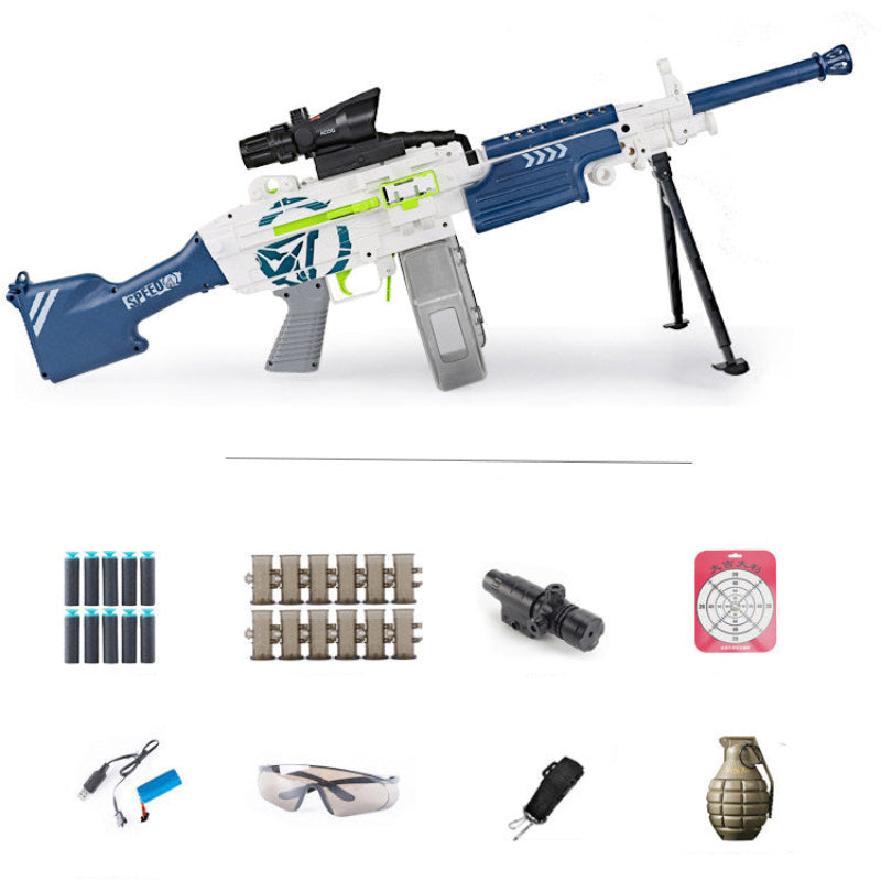 Lehui M249 Belt Fed Nerf Machine Gun