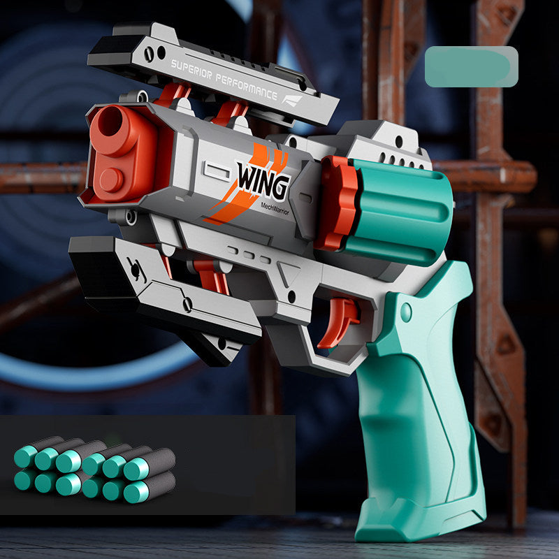 Wing Mechwarrior Nerf Revolver Deformation Burst Blaster