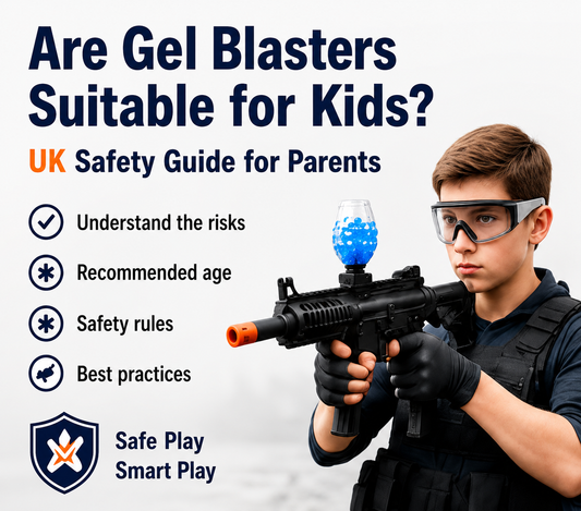 Are Gel Blasters Safe for Kids? (UK Safety Guide for Parents)