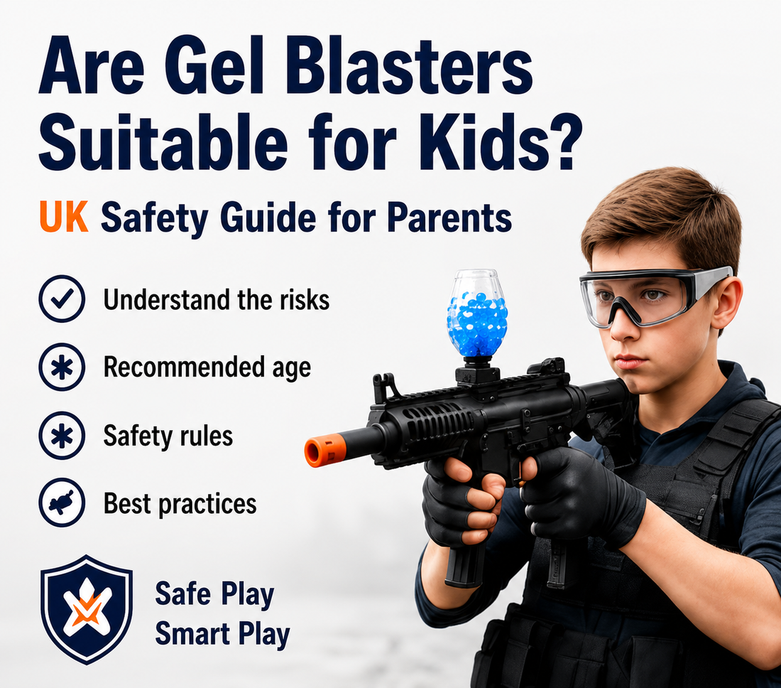 Are Gel Blasters Safe for Kids? (UK Safety Guide for Parents)