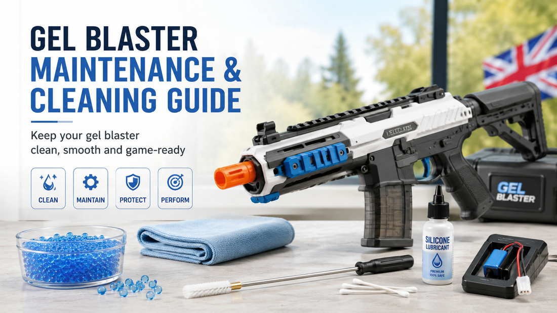 Gel Blaster Maintenance Guide UK | Cleaning, Jams & Gel Balls Care