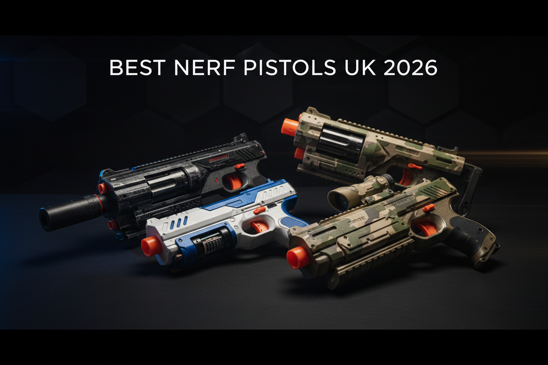 Best Nerf Pistols UK: Compact Blasters for Quick Battles (2026 Guide)