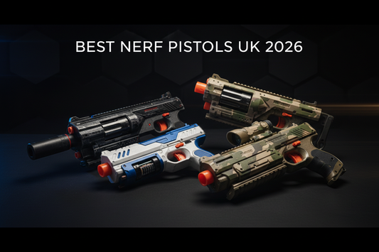 Best Nerf Pistols UK: Compact Blasters for Quick Battles (2026 Guide)