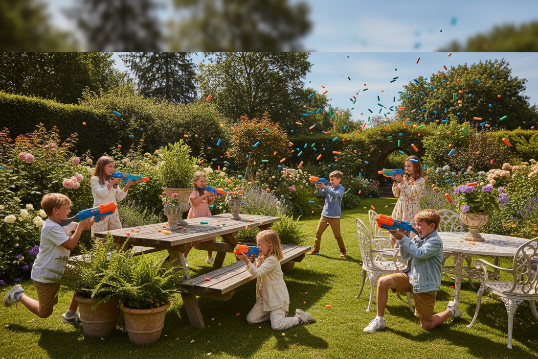 Can You Use a Nerf Gun in Your Garden UK? Complete Safety & Outdoor Play Guide (2026)