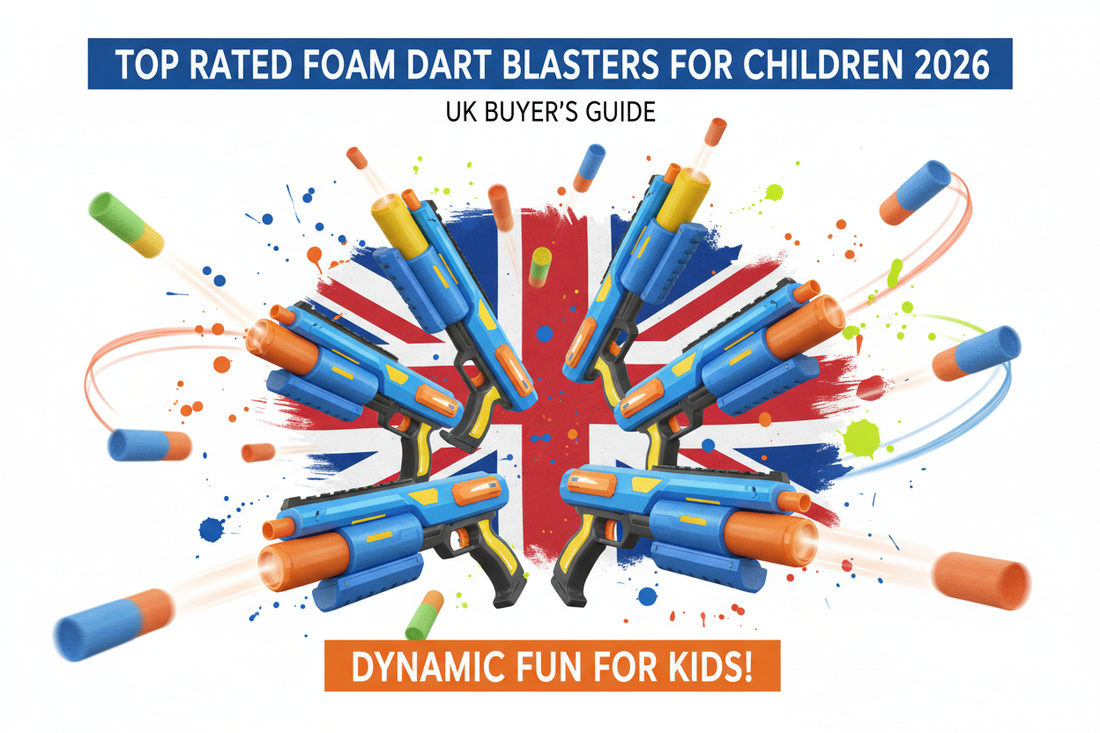 Top Rated Foam Dart Blasters for Children in 2026 — UK Buyer's Guide