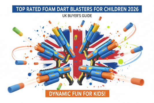 Top Rated Foam Dart Blasters for Children in 2026 — UK Buyer's Guide