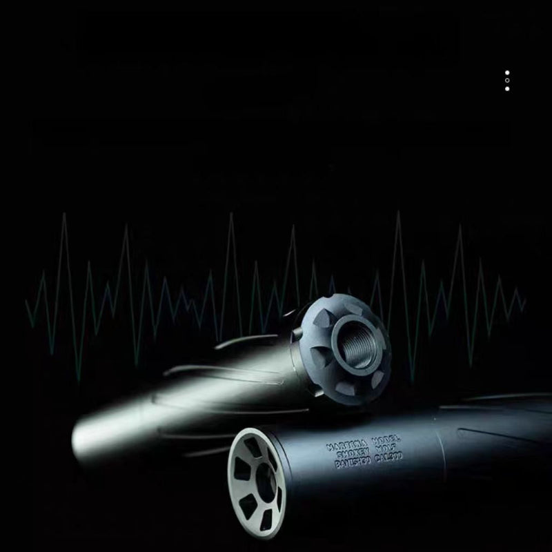 14mm CCW Smokey Wolf Silencer Suppressor