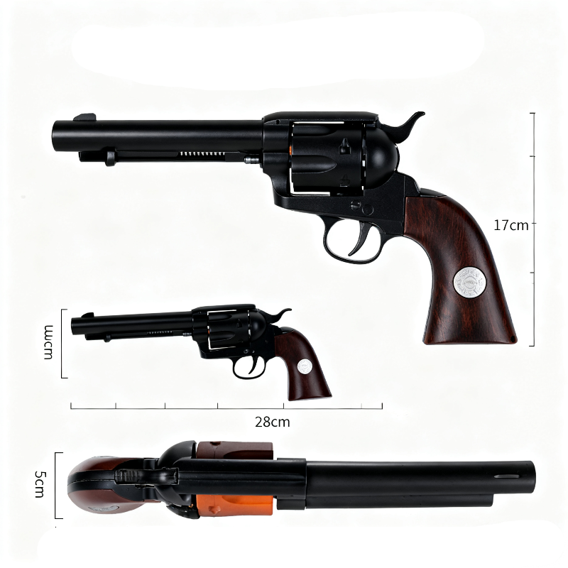 2-In-1 Hanke Colt M1879 Toy Revolver