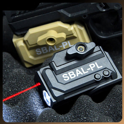 2-In-1 Tactical Flashlight with Laser