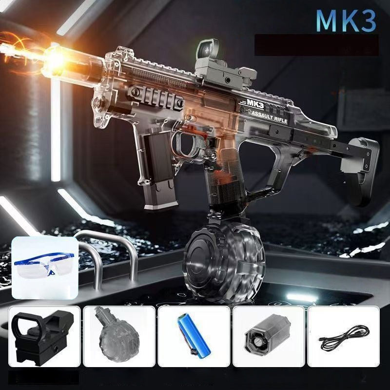 Pistolet à eau électrique Firearm-MK3 avec rail