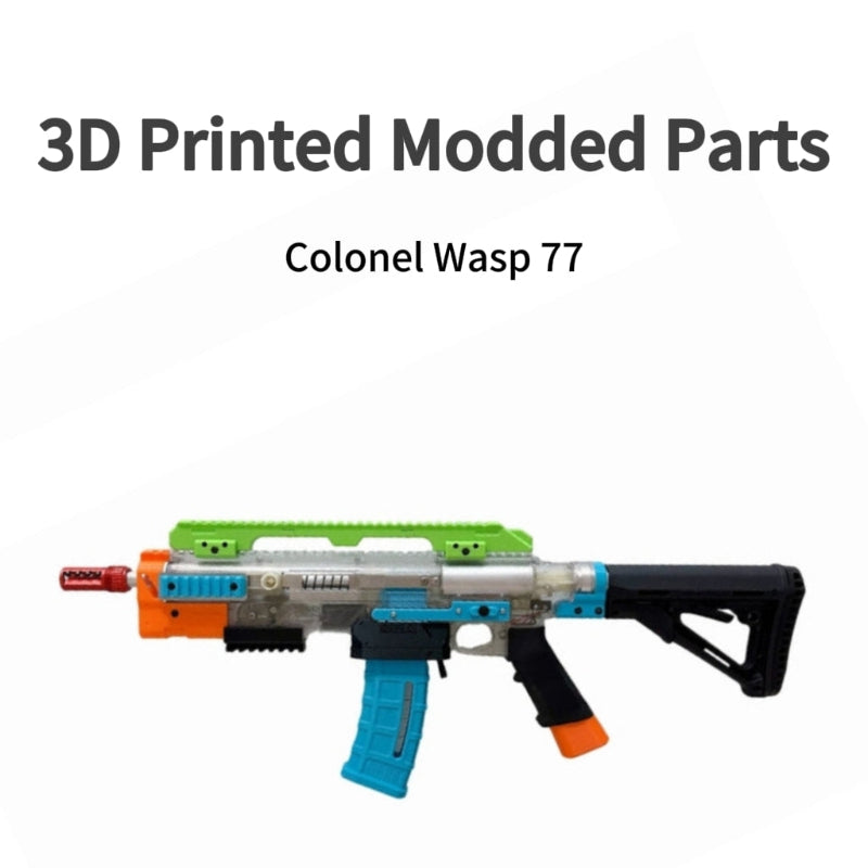 3D Printed Colonel Wasp 77 Modded Parts