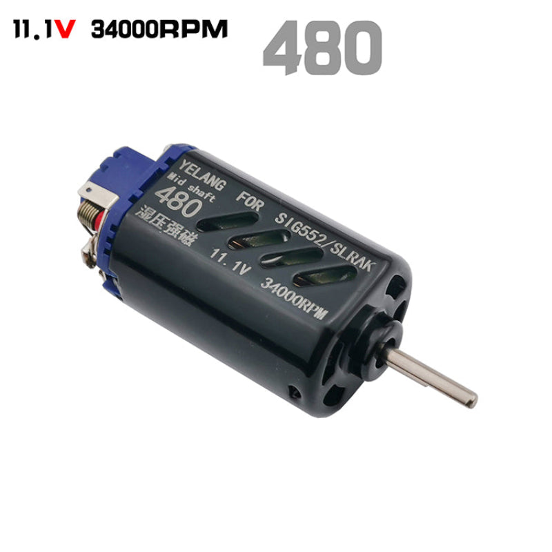 480 High-Speed Motor 11.1V 34,000 RPM