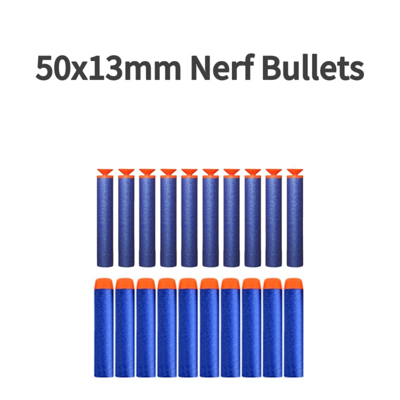 50*13 mm EVA Nerf Bullets