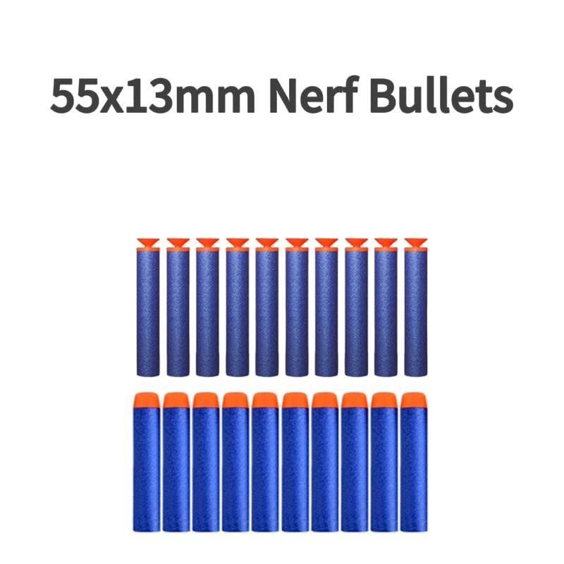 55*13 mm EVA Nerf Bullets