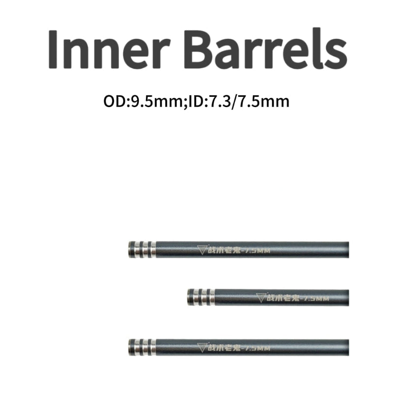 7.3 mm / 7.5 mm Precision-Polished Inner Barrels