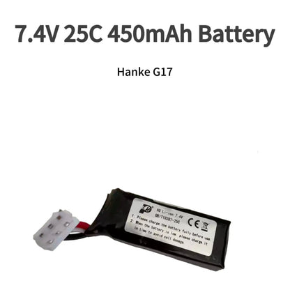 7.4V 450MAH Li-ion Battery For Hanke G17