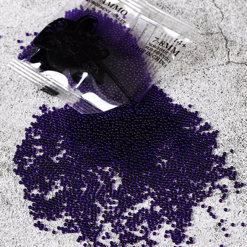 7–8mm Hardened Multicolor Gel Balls