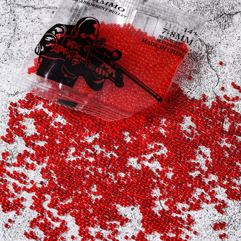 7–8mm Hardened Multicolor Gel Balls