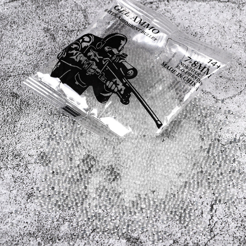 7–8mm Hardened Multicolor Gel Balls