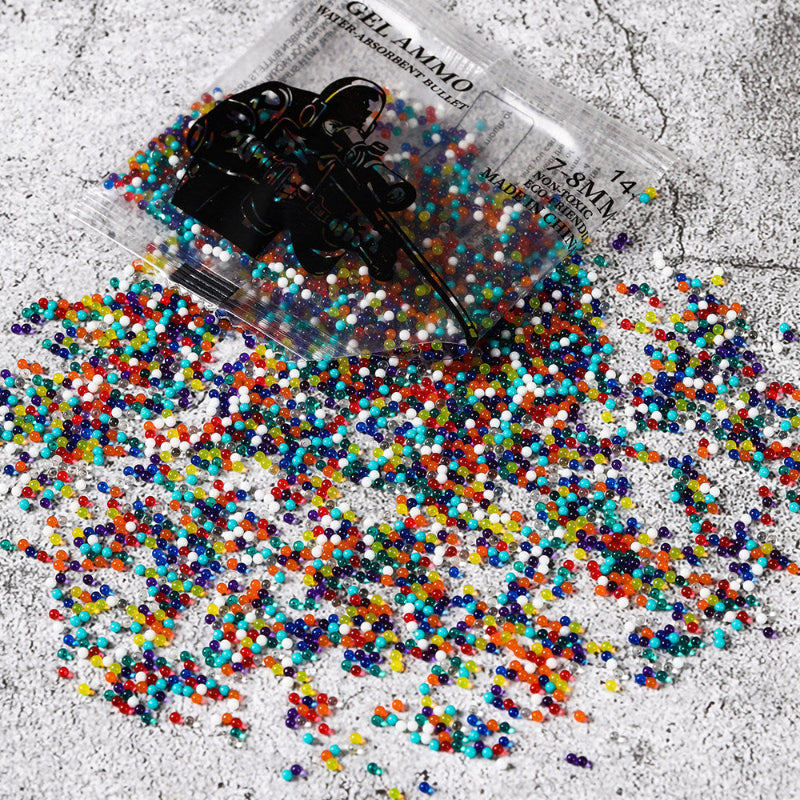 7–8mm Hardened Multicolor Gel Balls