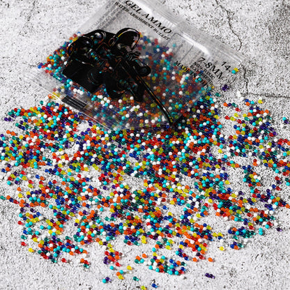 7–8mm Hardened Multicolor Gel Balls