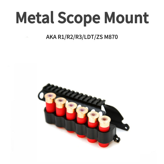 AKA M870 Metal Optic Mount With Shell Holder