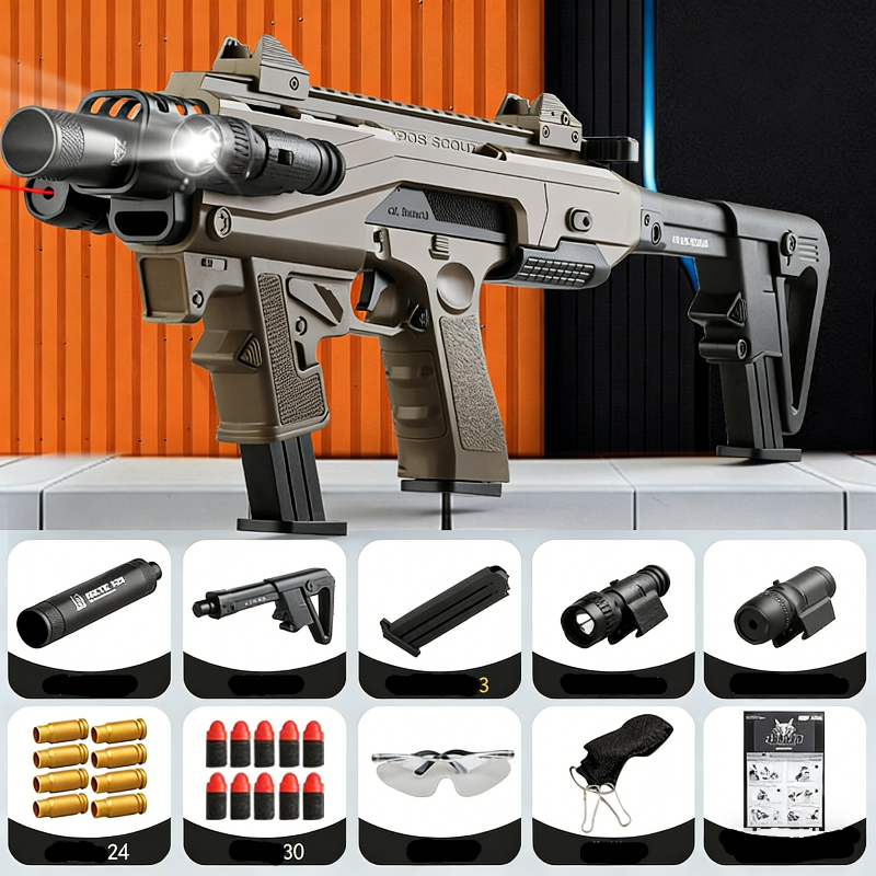 Arctic Fox Gun Glock Carbine Nerf Pistol