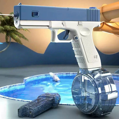 Automatic Color-Blocking Glock Water Gun Pistol