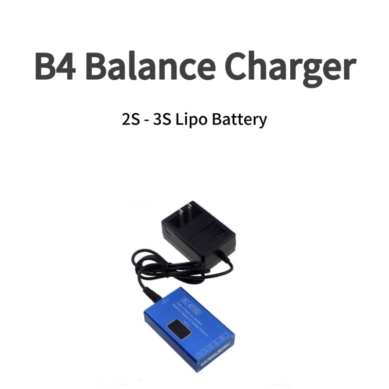 B4 Balance Charger 2-4S LiPo Battery