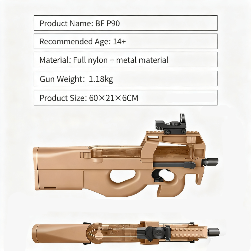 BF P90 V4 CQB Gel Blaster SMG