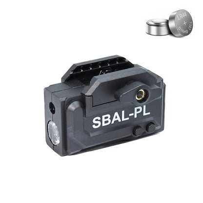 2-In-1 Tactical Flashlight with Laser