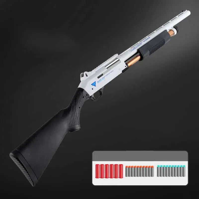 BLG Mossberg 500 Shotgun Shell Ejecting Nerf Gun