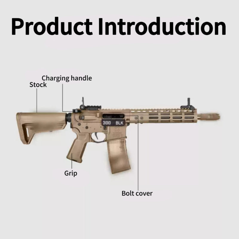 Bohan N4 V2 Gel Blaster Rifle