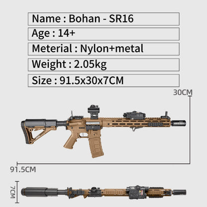 Bohan SR16 Auto Gel Blaster Rifle