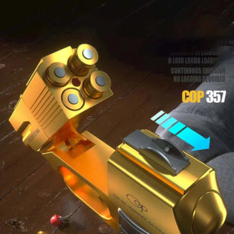 COP 357 Derringer Four Barrel Nerf Pistol
