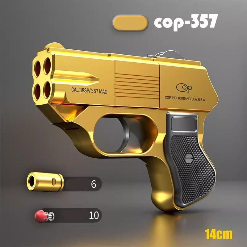 COP 357 Derringer Four Barrel Nerf Pistol