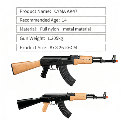 CYMA AK47 JD101 Electric Gel Blaster
